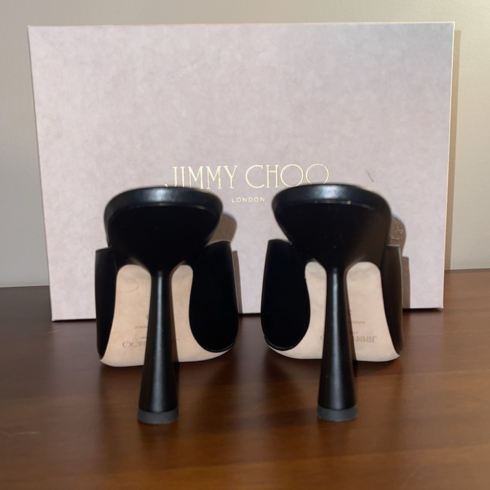 Jimmy Choo Black Women's Heels - Picture 4 of 6